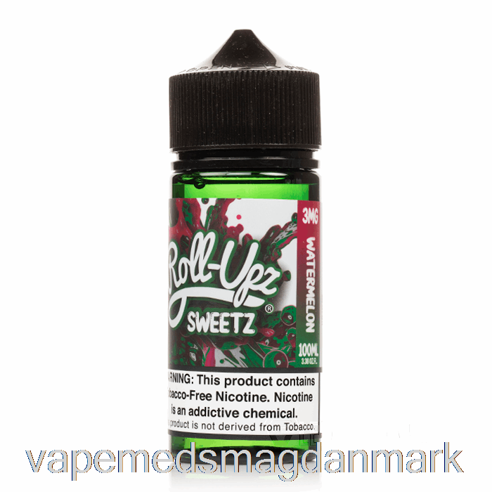 Vape Væske Vandmelon Punch - Juice Roll-upz - 100ml 0mg
